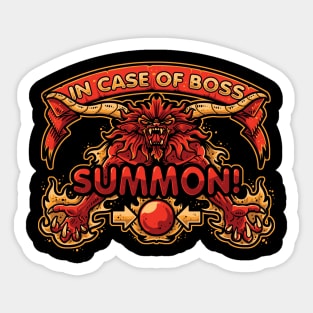 Summon Sticker